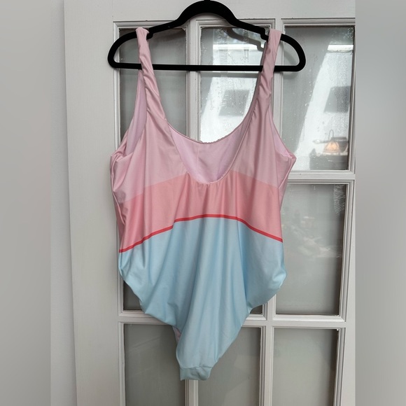The Bikini Lab Pineapple Pop Art One Piece Swimsuit Plus Size 2X NWOT - Picture 7 of 13